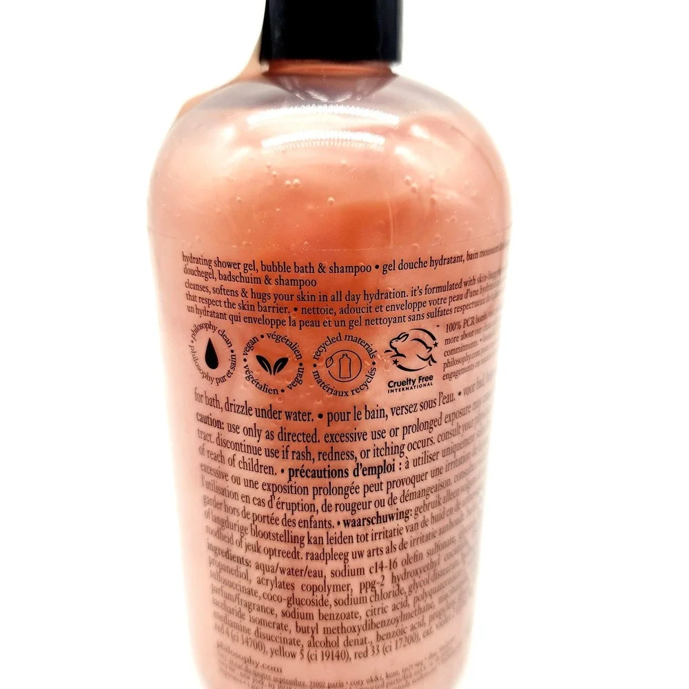 Philosophy Melon Daiquiri 3 in 1‎ Shower Gel Body Wash 16 fl oz